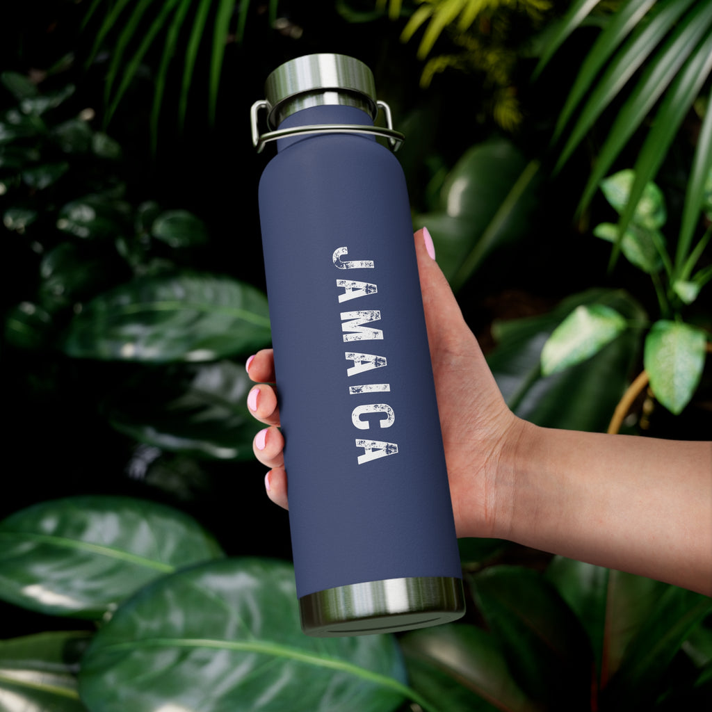Black Copper Insulated Water Bottle