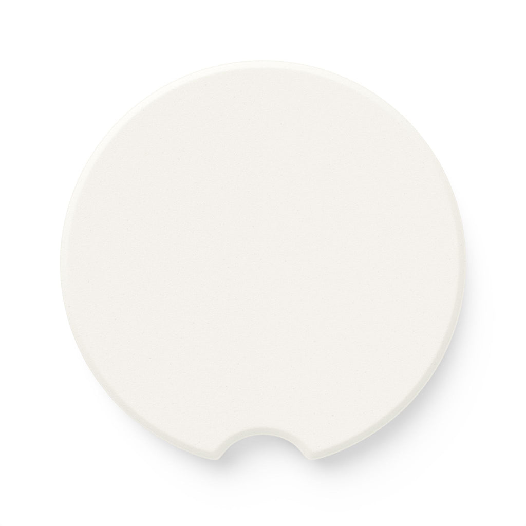 Soapstone Car Coaster With Bold "Jamaica" Print.