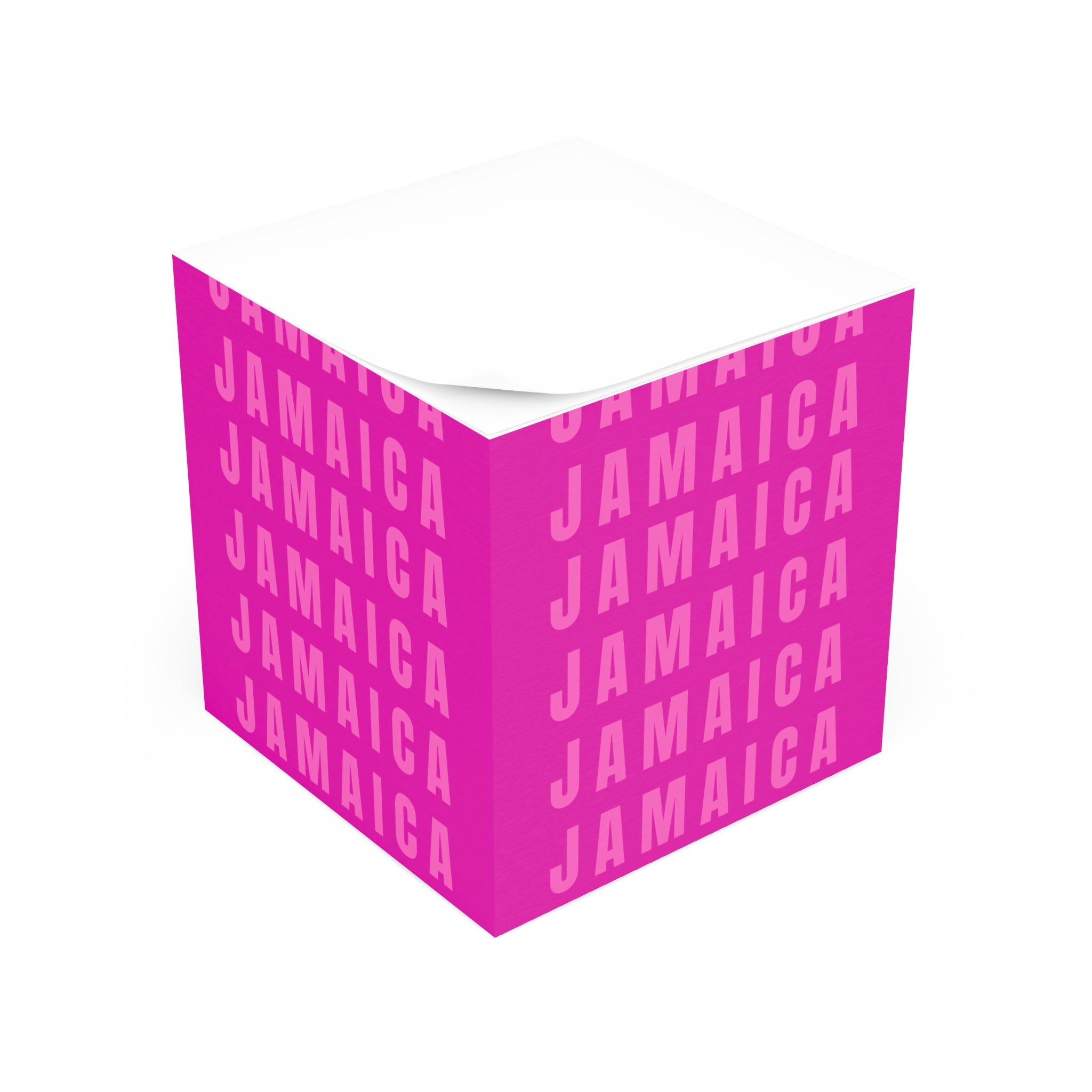 Pink Note Cube