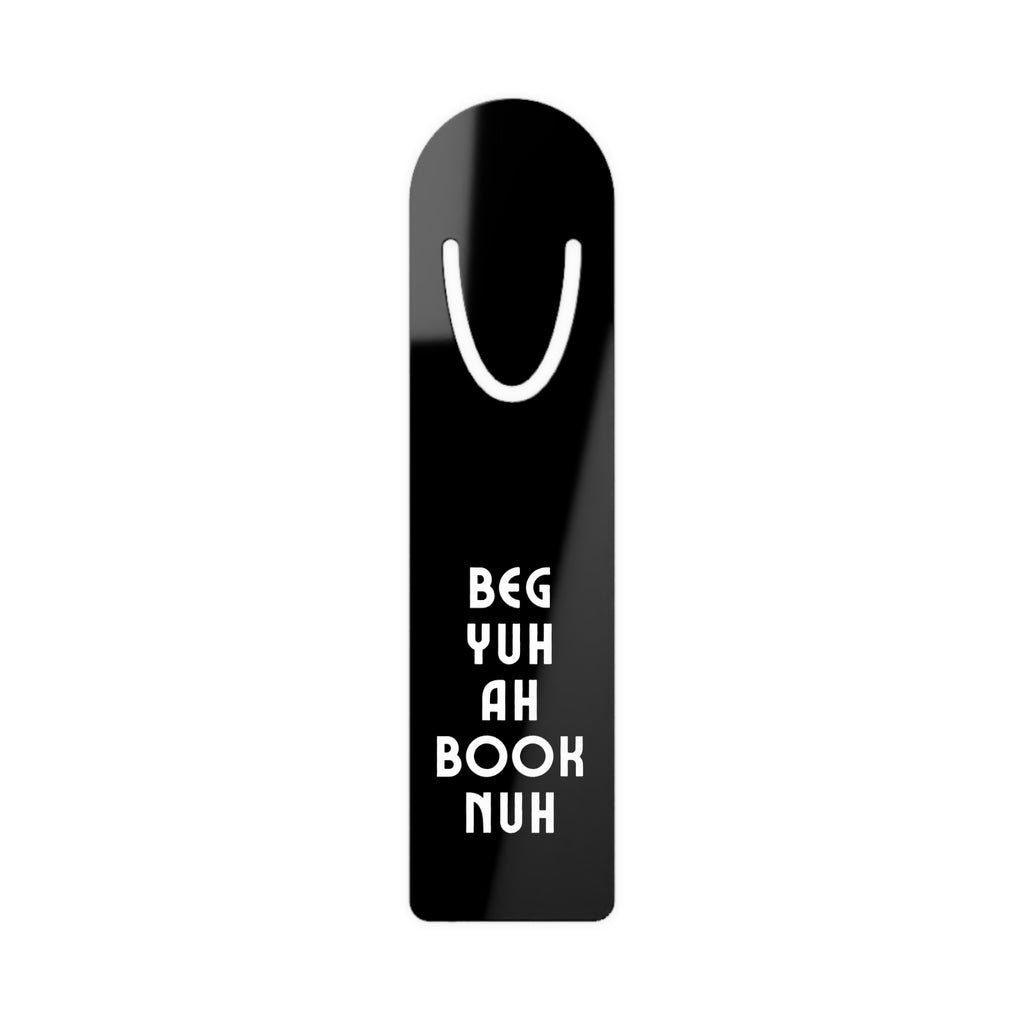 Unique Bookmark with Jamaican Patois design.
