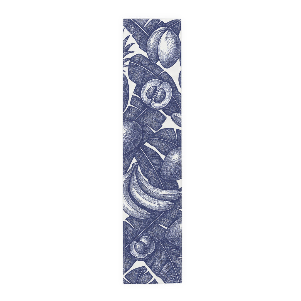Blue & White Table Runner