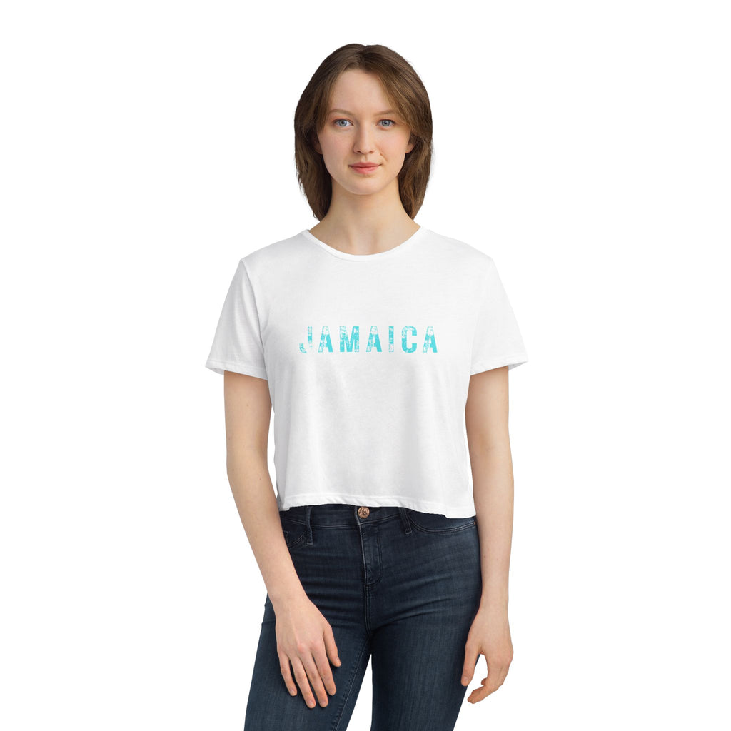 Trendy Cropped Jamaica T-shirt