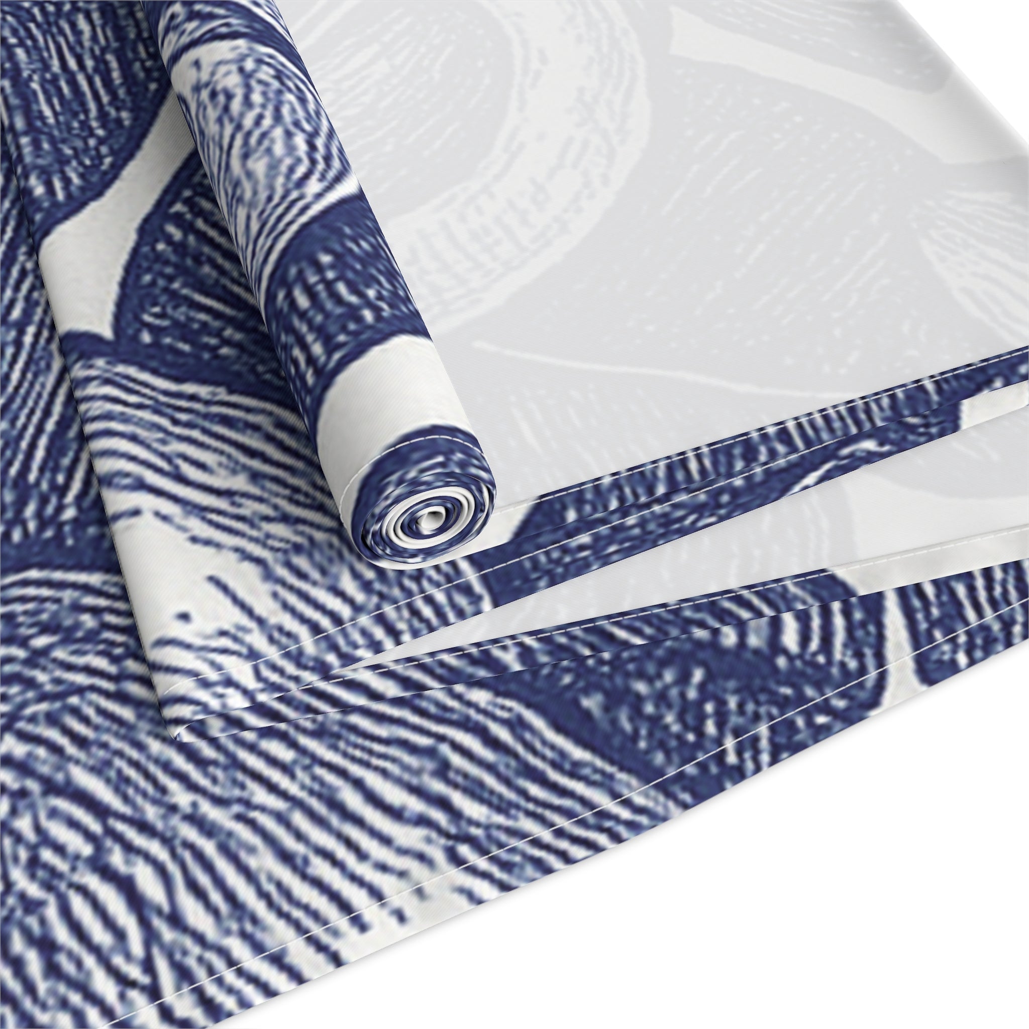 Blue & White Table Runner