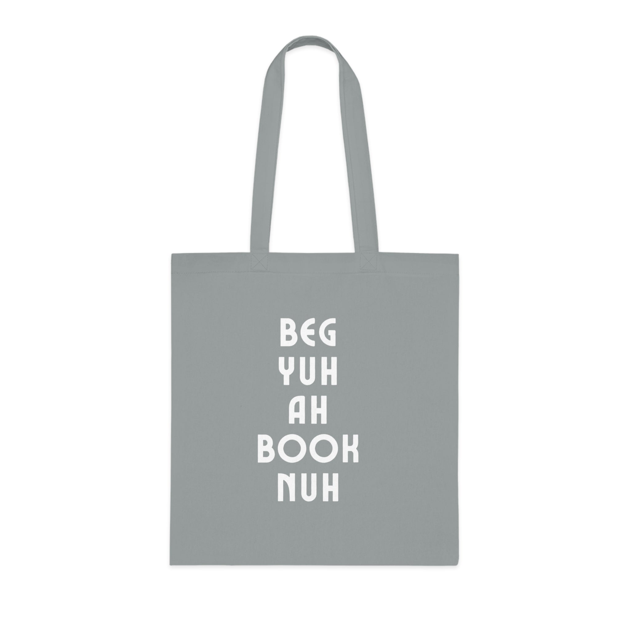 Tote Bag For Book Lovers With Jamaican Patois Print