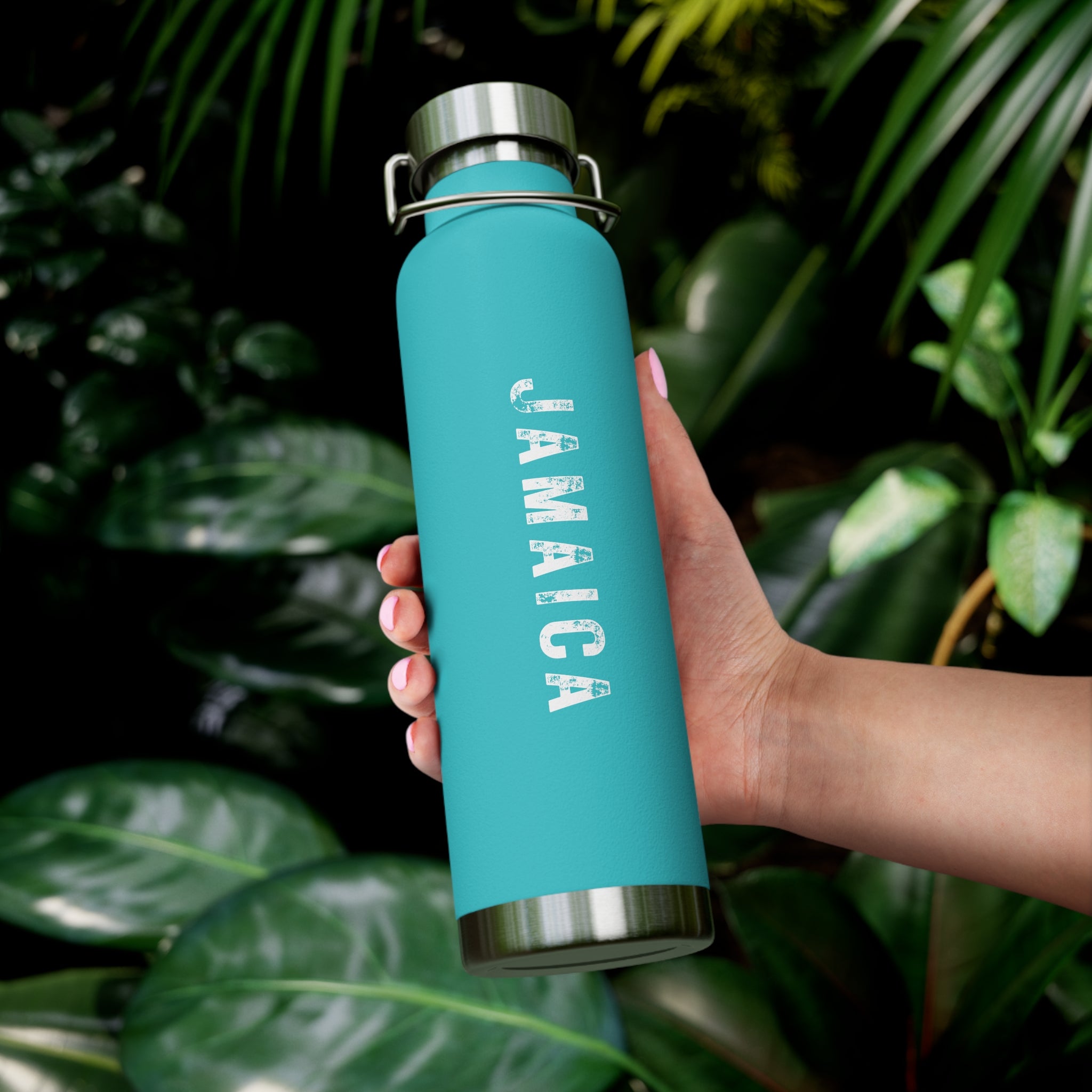 Black Copper Insulated Water Bottle
