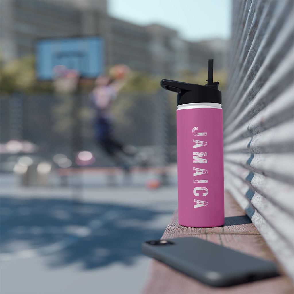 Pink Stainless Steel Water Bottle