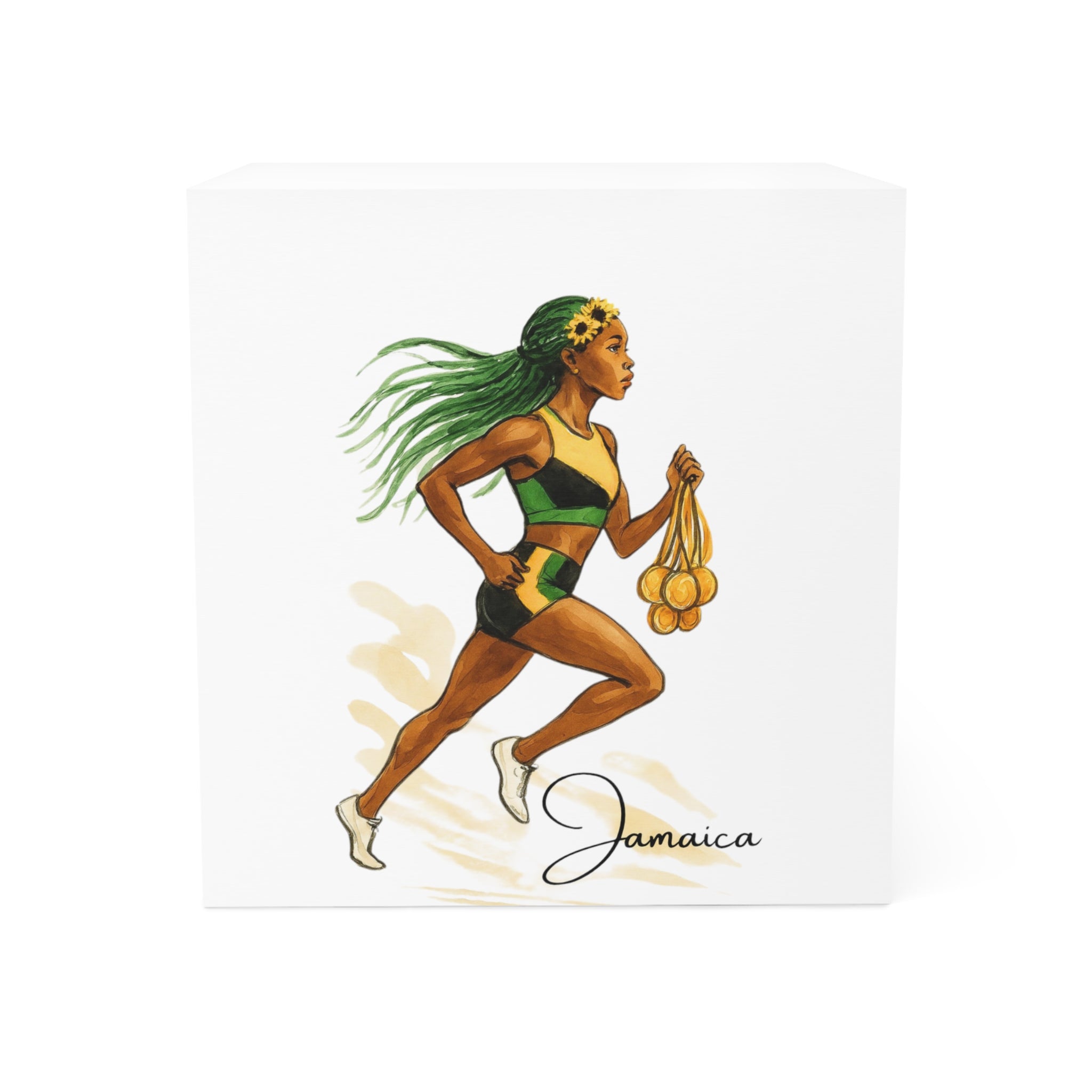 Note Cube With Sprint Queen.