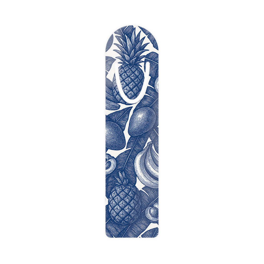 Bookmark In Vintage Tropical Fruit Print.