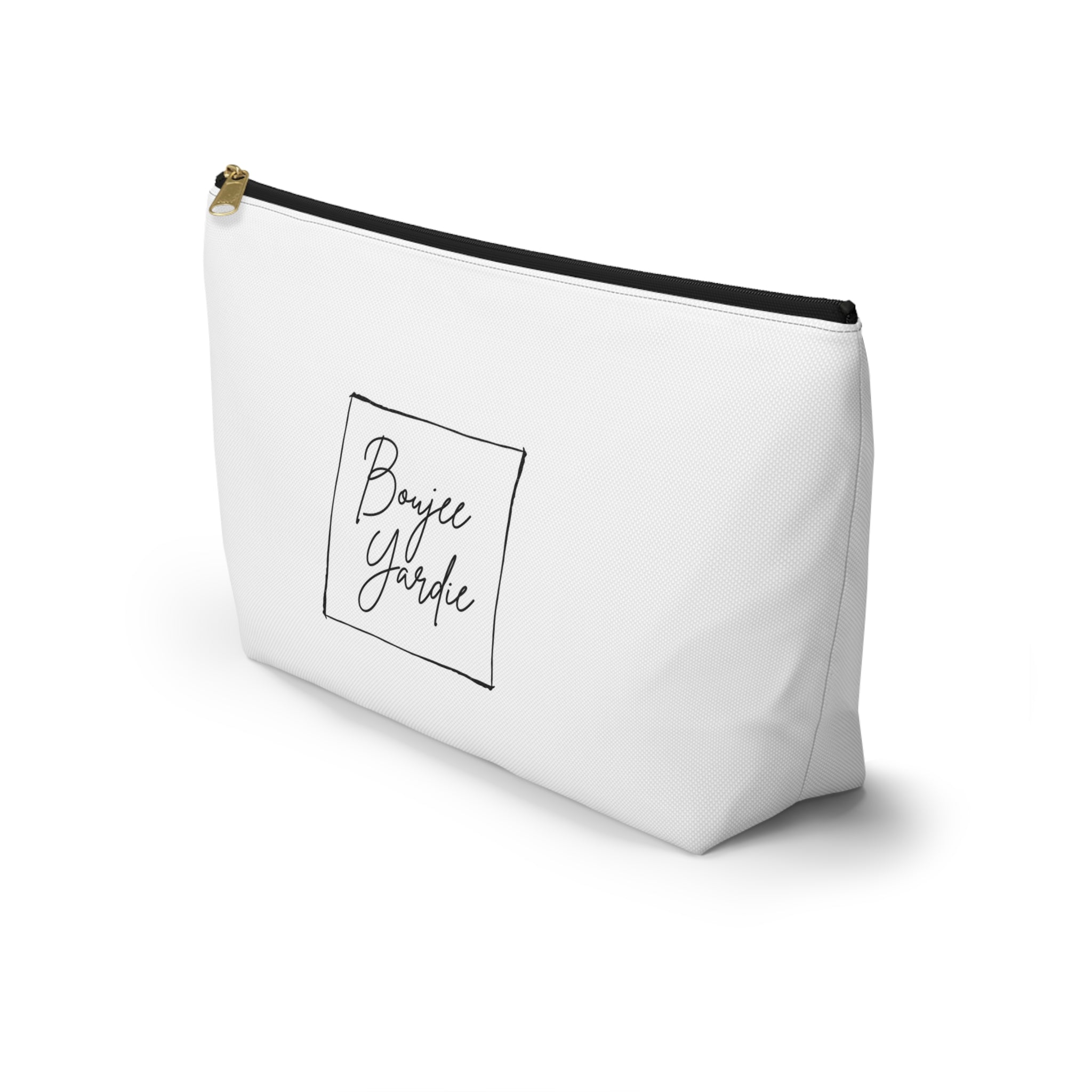 Chic Black & White Pouch.