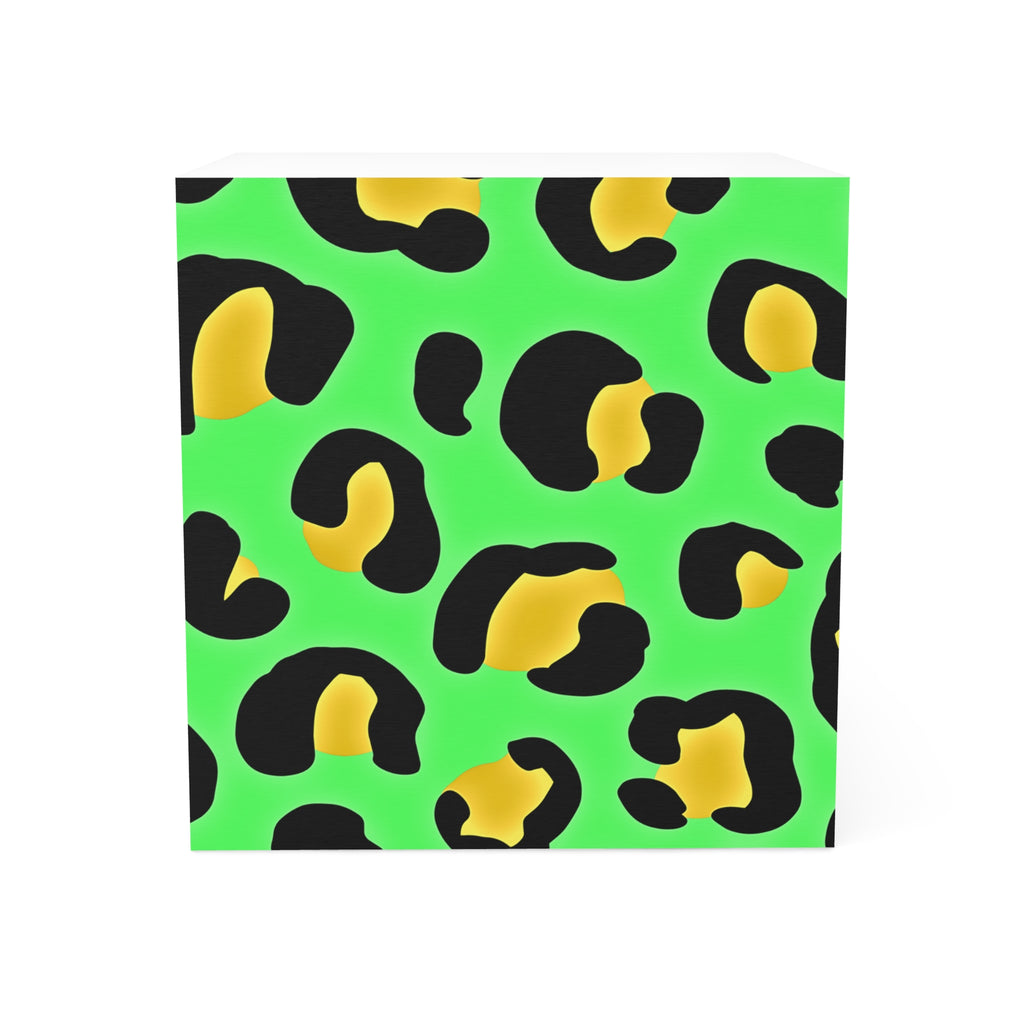 Note Cube In Jamaican Colours.