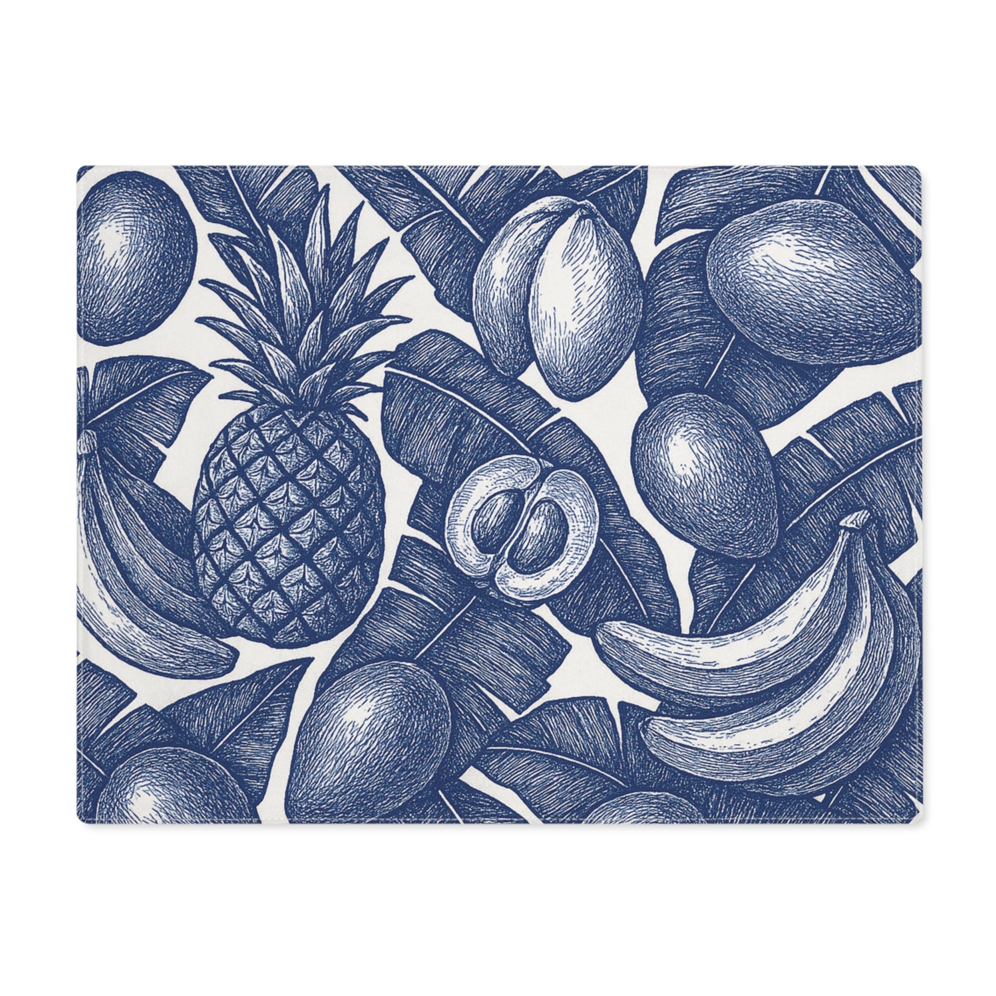 Placemat In Vintage Tropical Fruit Print.