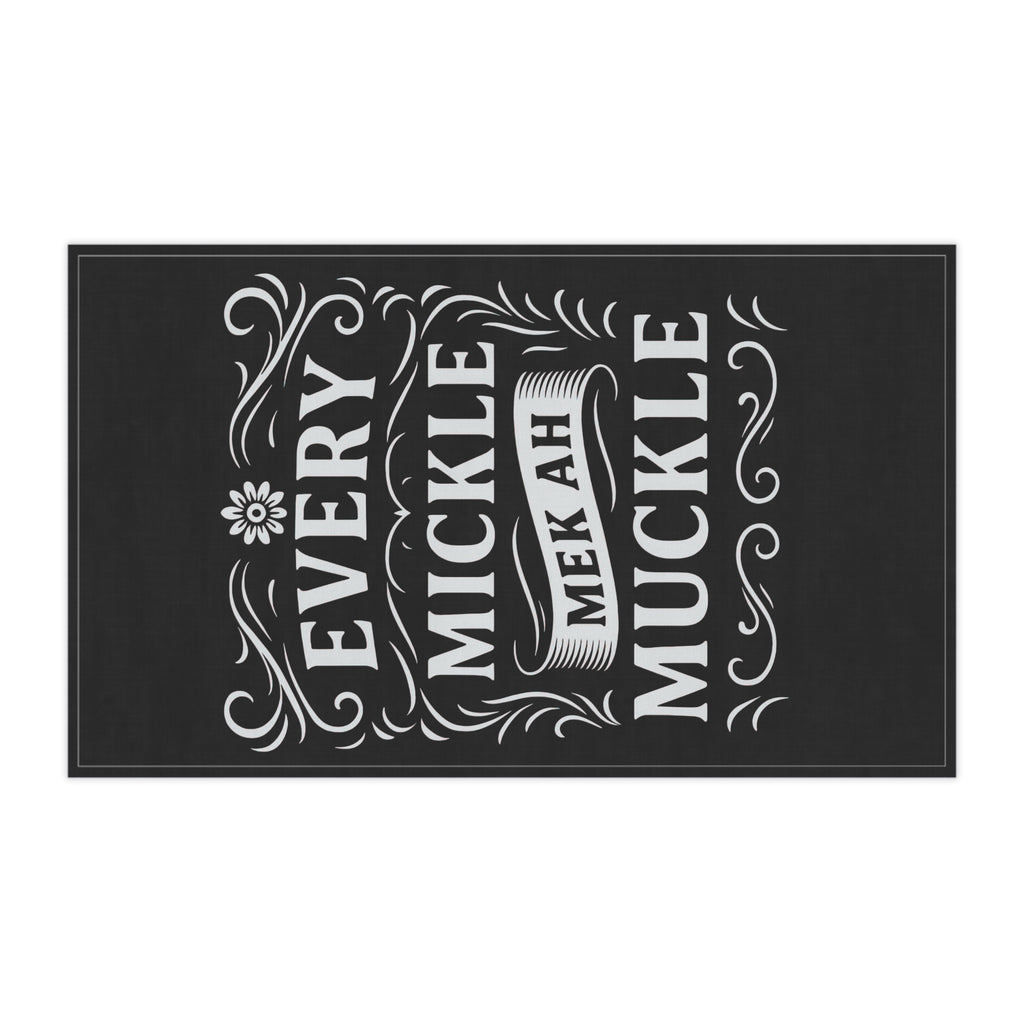 Black & White Tea Cloth.