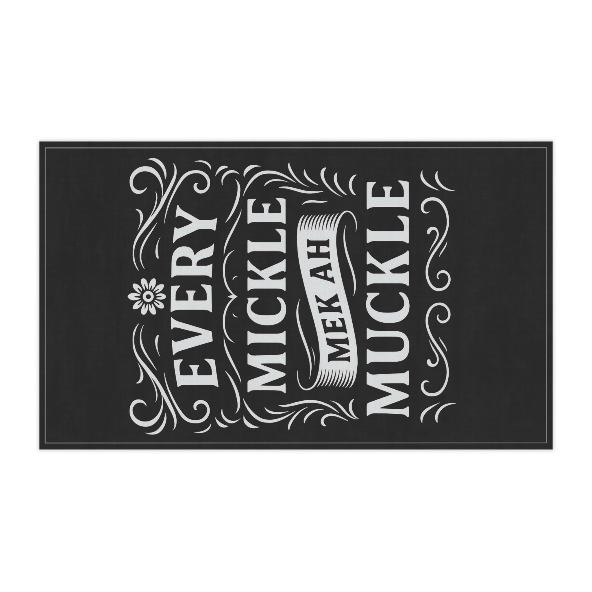 Black & White Tea Cloth.