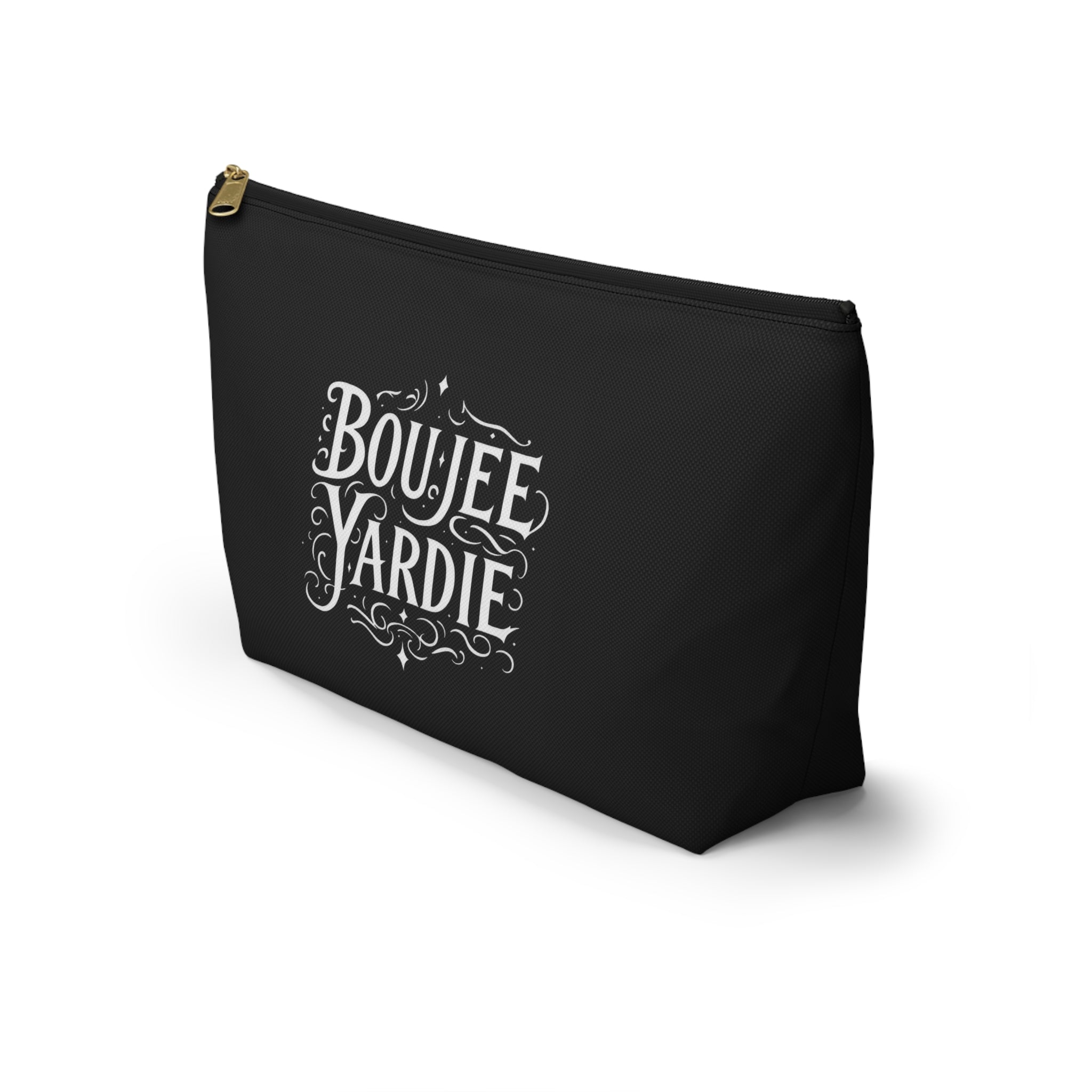 Black Cosmetics Pouch.
