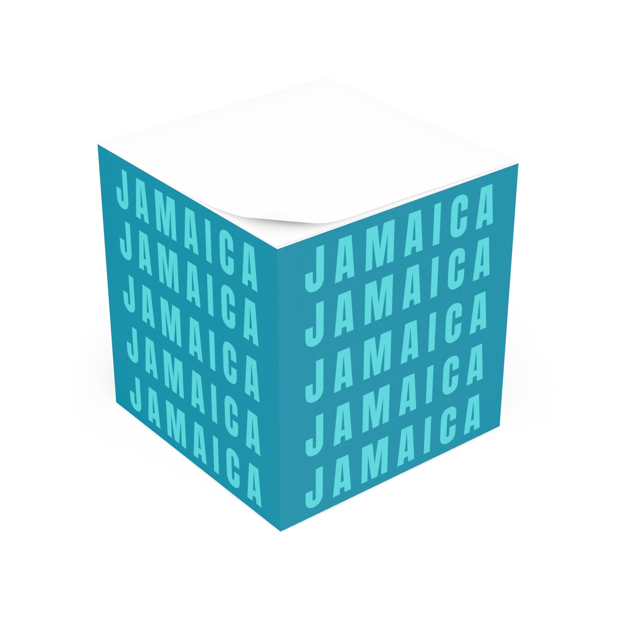 Turquoise Note Cube