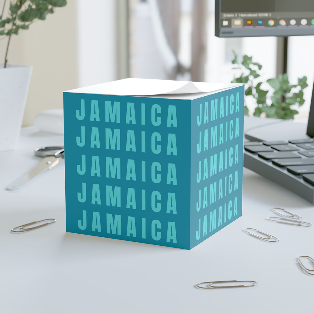 Turquoise Note Cube