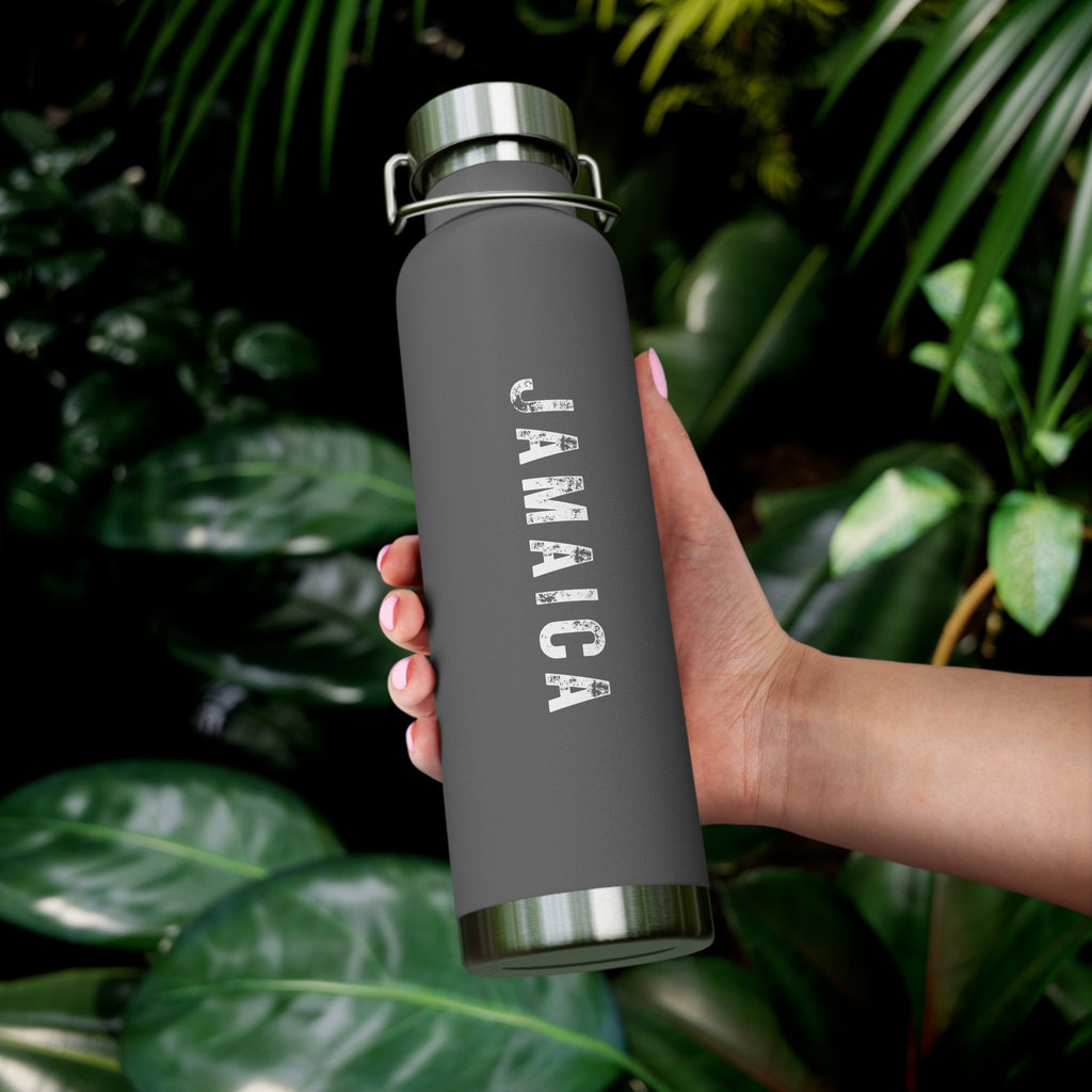 Black Copper Insulated Water Bottle