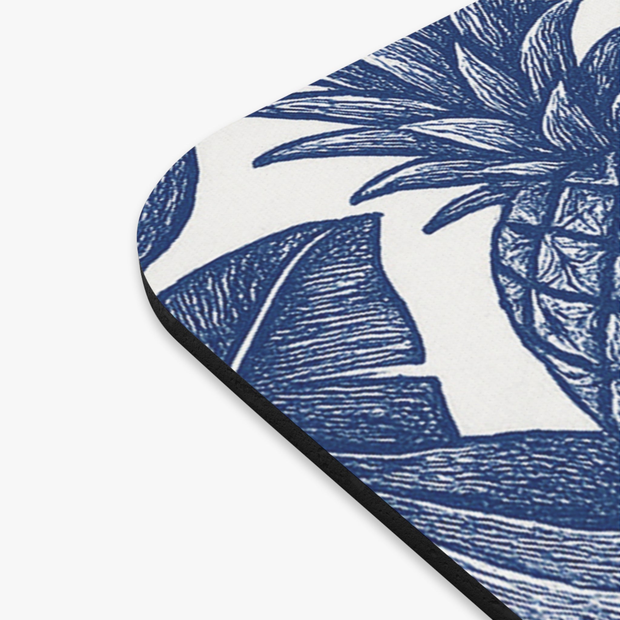 Mouse Pad In Vintage Tropical Fruit Print.