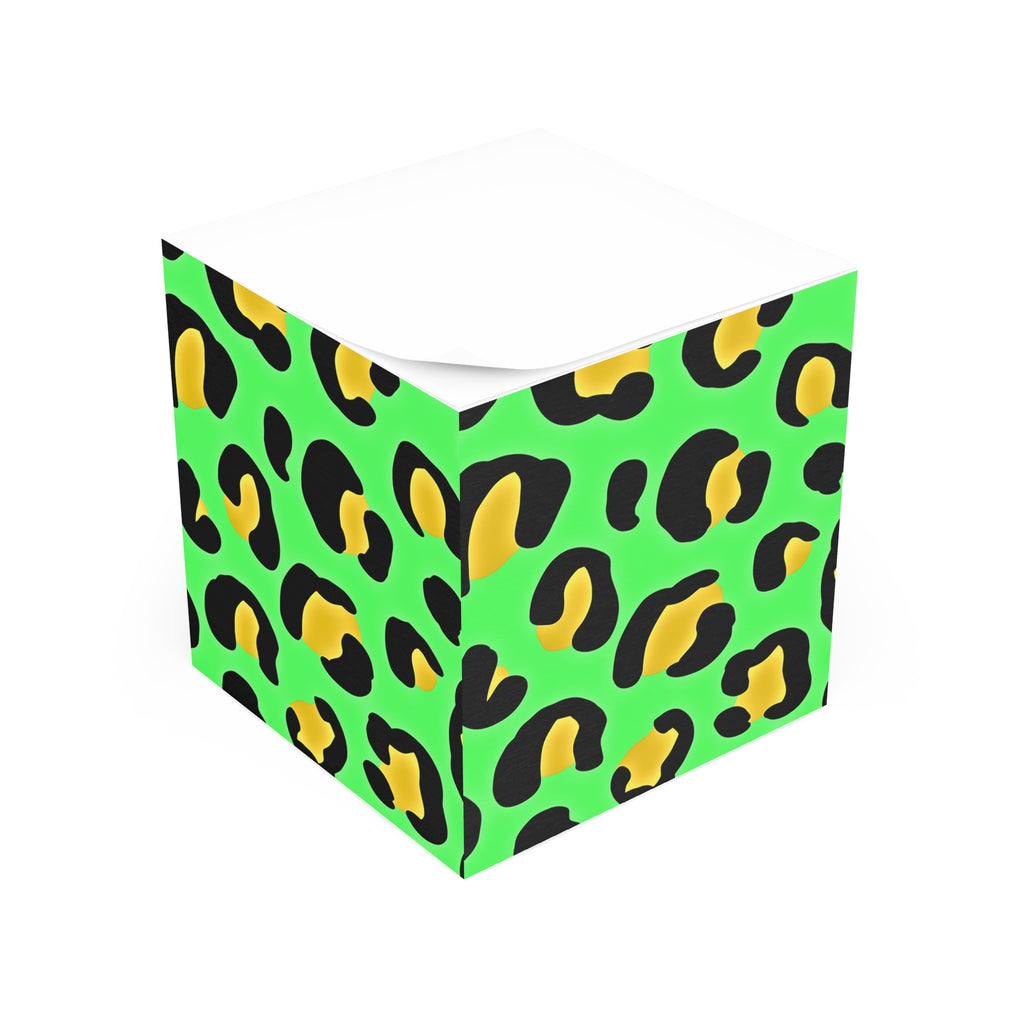 Note Cube In Jamaican Colours.