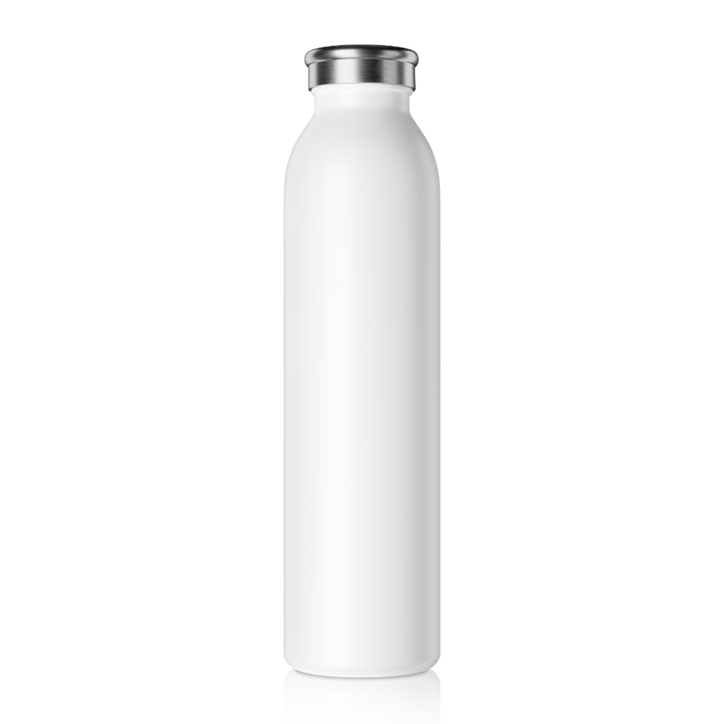 Turquoise & White Water Bottle